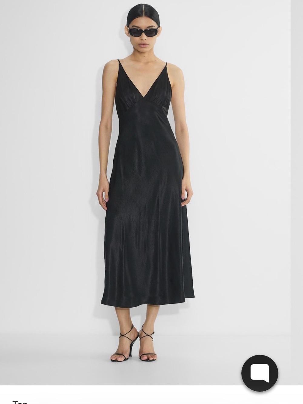 Aritizia Rooftop Satin Dress